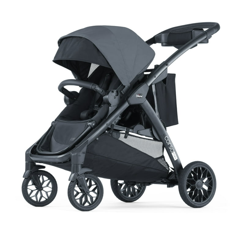 Chicco Corso Flex Convertible Single-to-Double Stroller - Legend