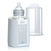 Chicco Digital Bottle Warmer & Sterilizer for Breast Milk, Formula, and Baby Food - White, New