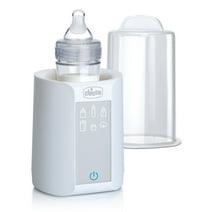 Chicco Digital Bottle Warmer & Sterilizer for Breast Milk, Formula, and Baby Food - White