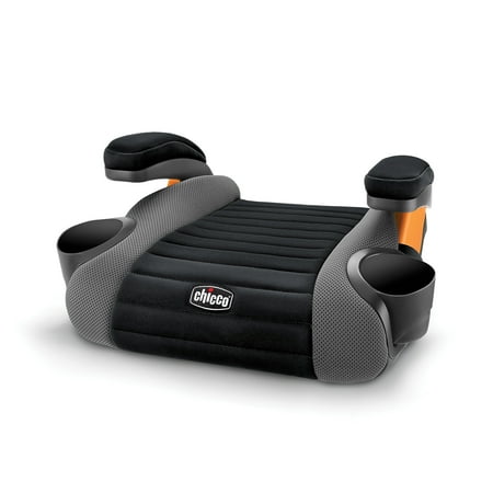 Chicco GoFit Backless Booster Car Seat - Shark (Black/Grey), New