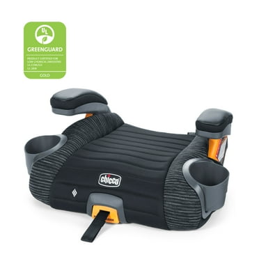 Chicco GoFit ClearTex Plus Backless Belt-Positioning Booster Car Seat, LATCH Attachment Plus Quick-Release - Static