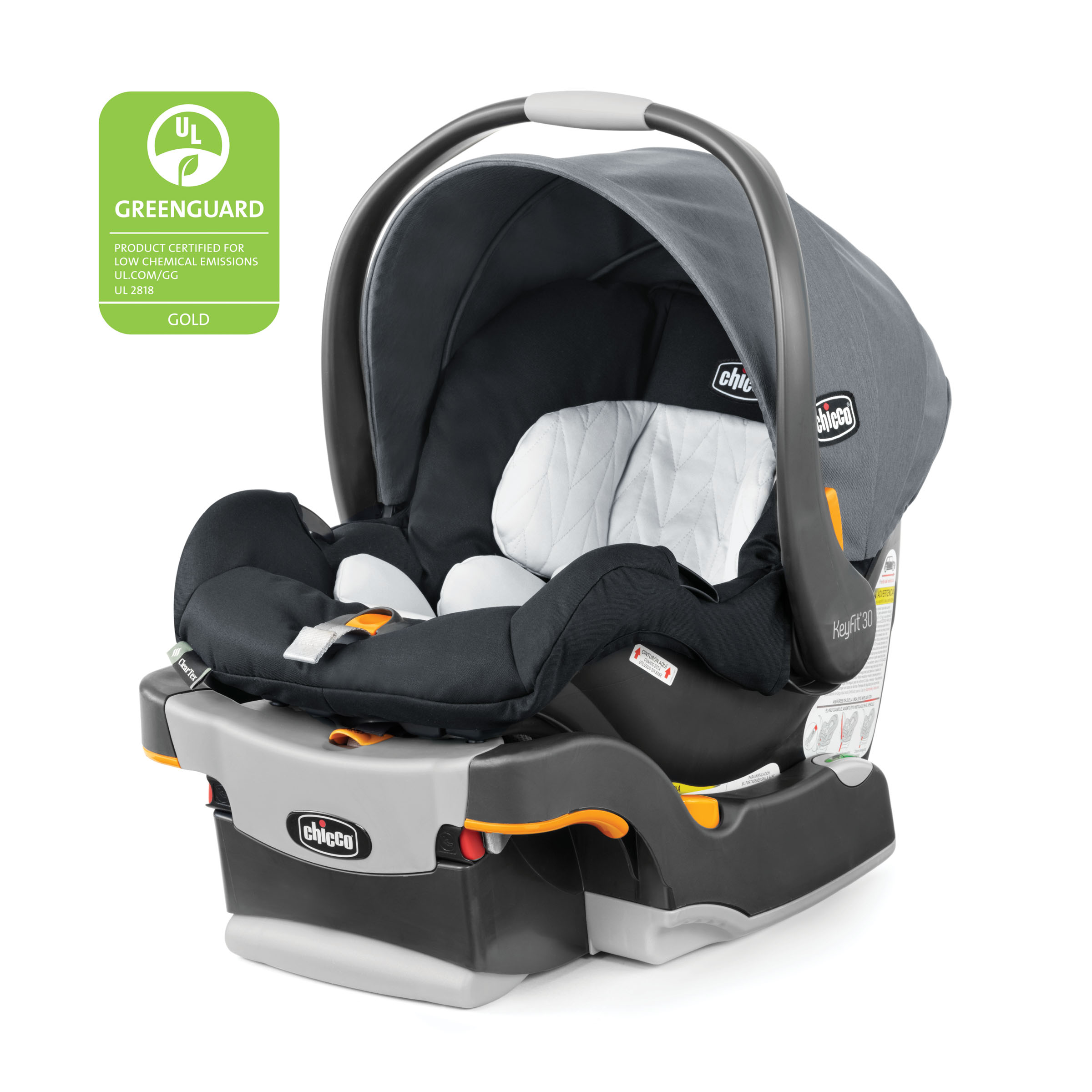 Chicco OneFit ClearTex AllinOne Car Seat Drift (Grey)