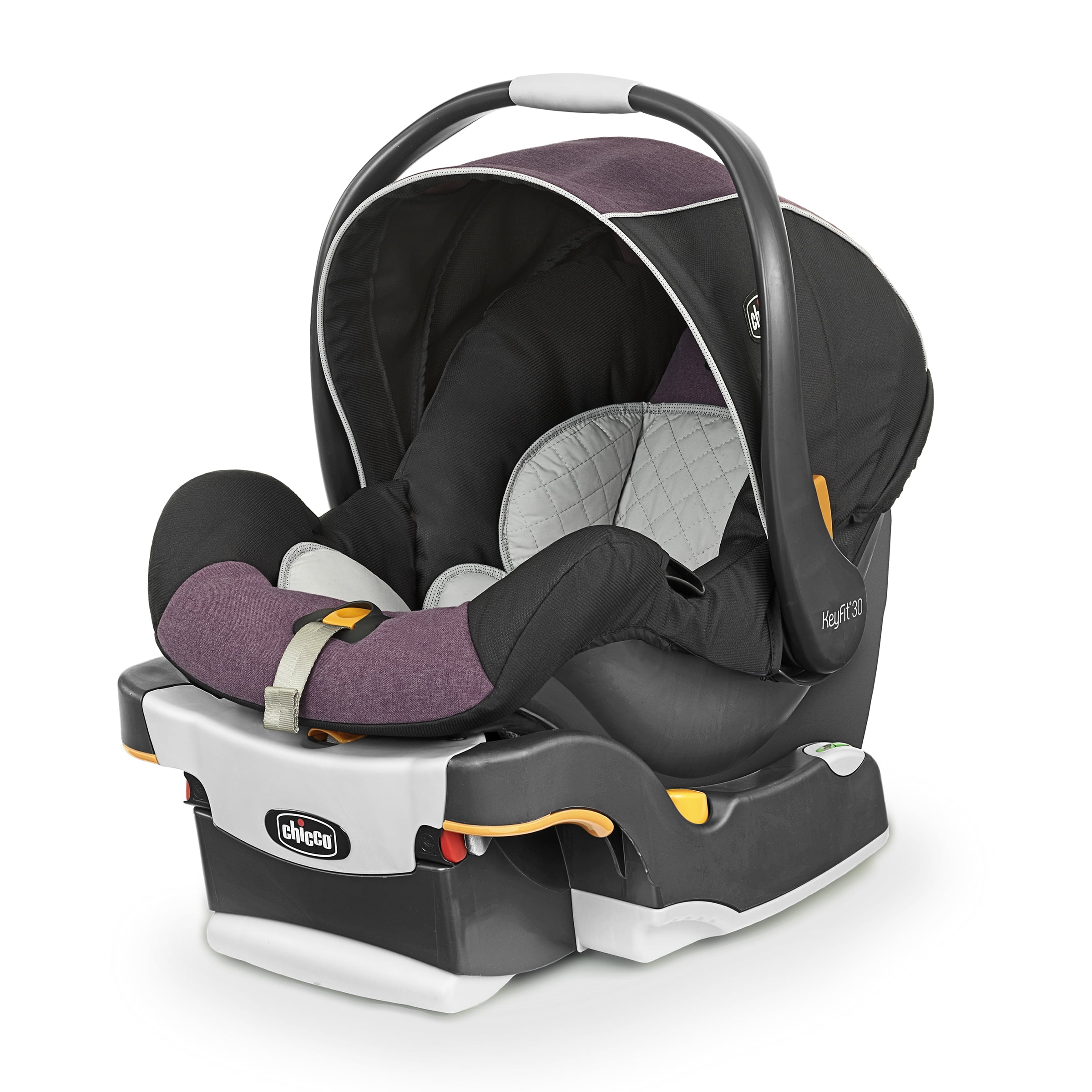 Chicco KeyFit 30 Infant Car Seat with Stay-in-Car Base, Juneberry