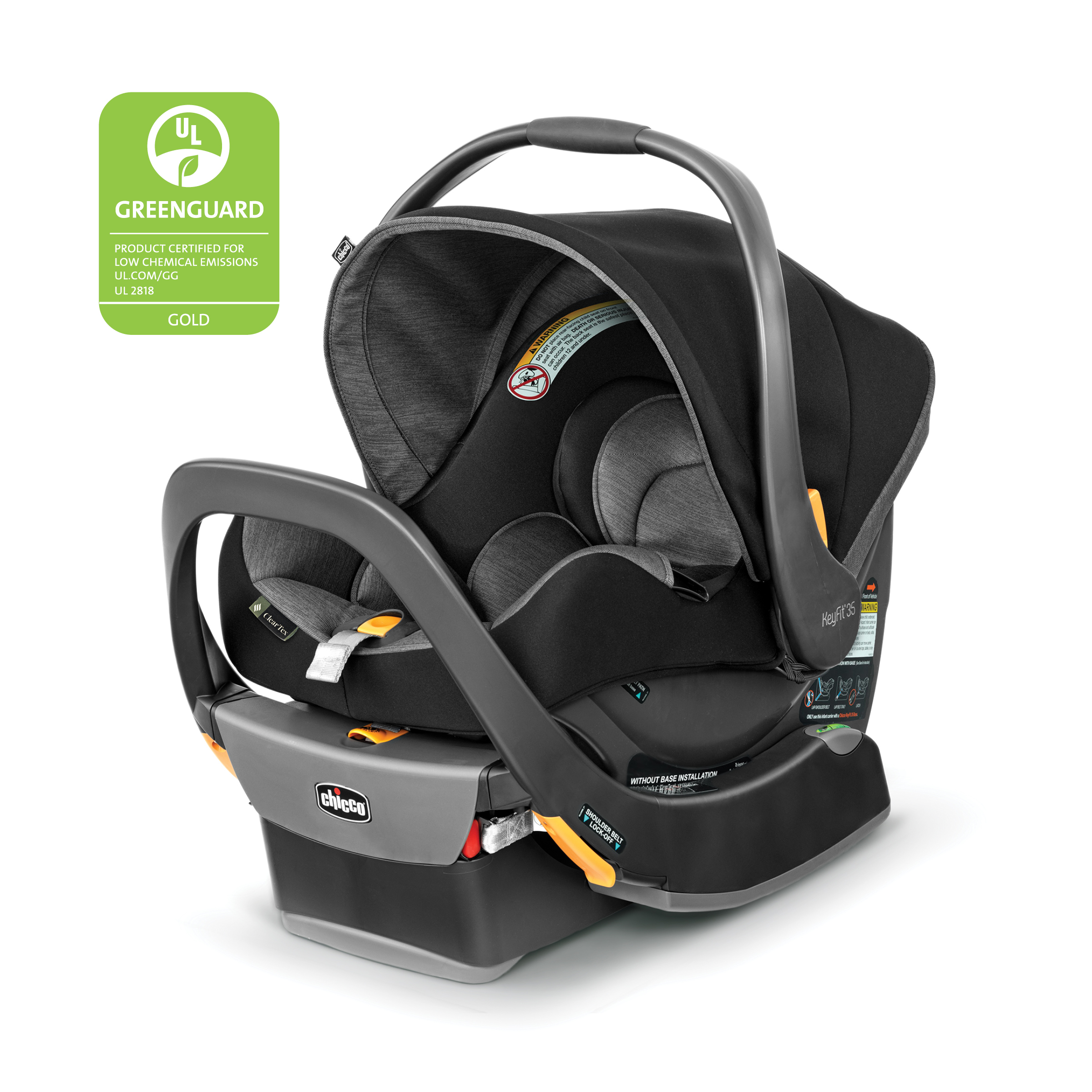 Chicco KeyFit 35 ClearTex 35 lbs Extended Use Infant Car Seat Cove