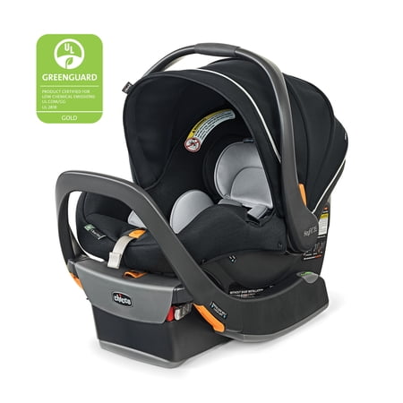 Chicco KeyFit 35 Zip ClearTex 35 lbs Extended Use Infant Car Seat - Obsidian (Black), New