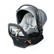 Chicco KeyFit Max Zip ClearLux Extended-Use Infant Car Seat and Stay-in-Car Base, Rear-Facing, 1-Hand Adjust Handle, Zip-Open Privacy Shield - Verona Grey, New
