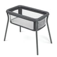 thumbnail interactive-video image 1 of Chicco LullaGo Anywhere Portable Bedside Bassinet - Grey Star (Grey), 1 of 11
