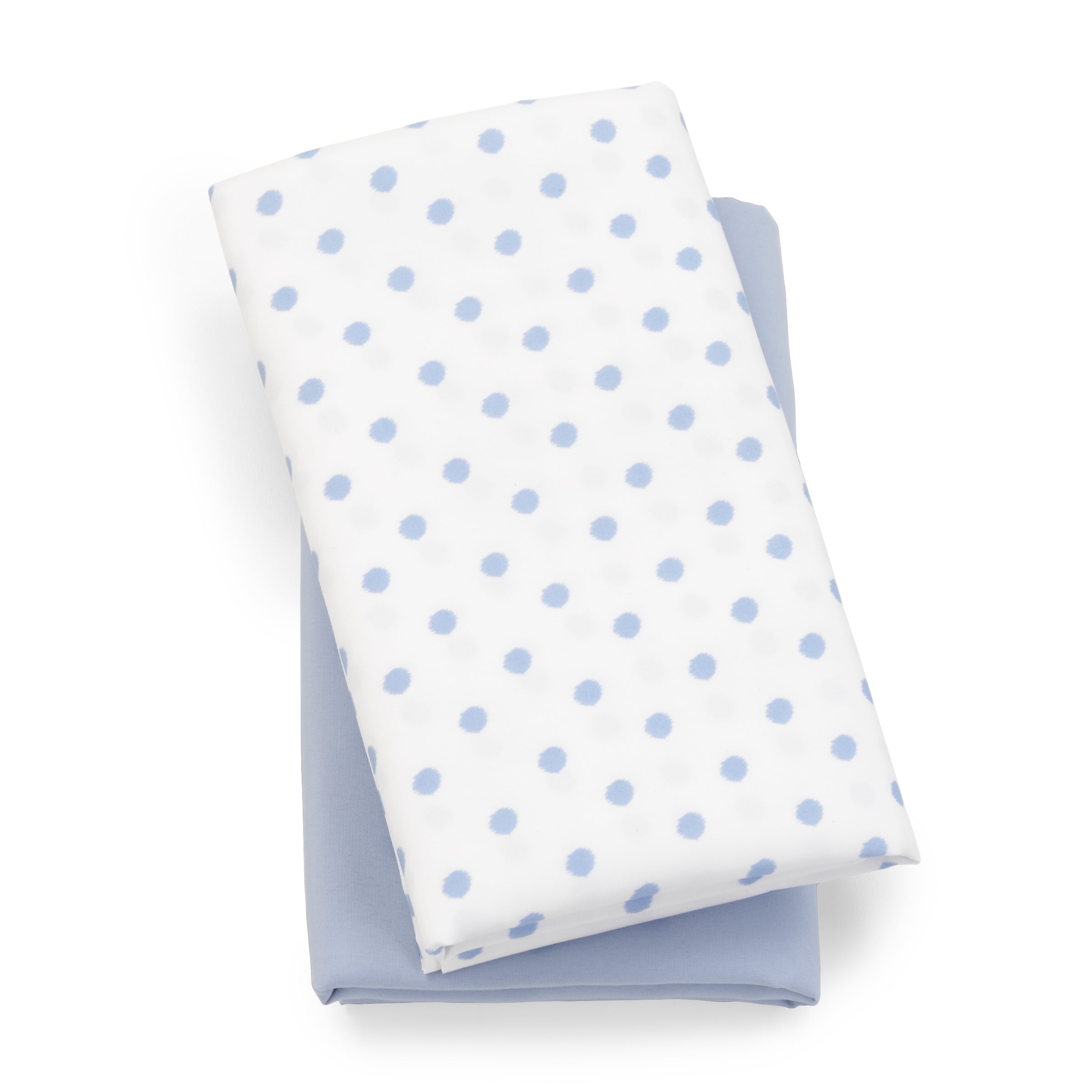 Chicco Lullaby Playard Sheets Blue Dot (Blue/White)