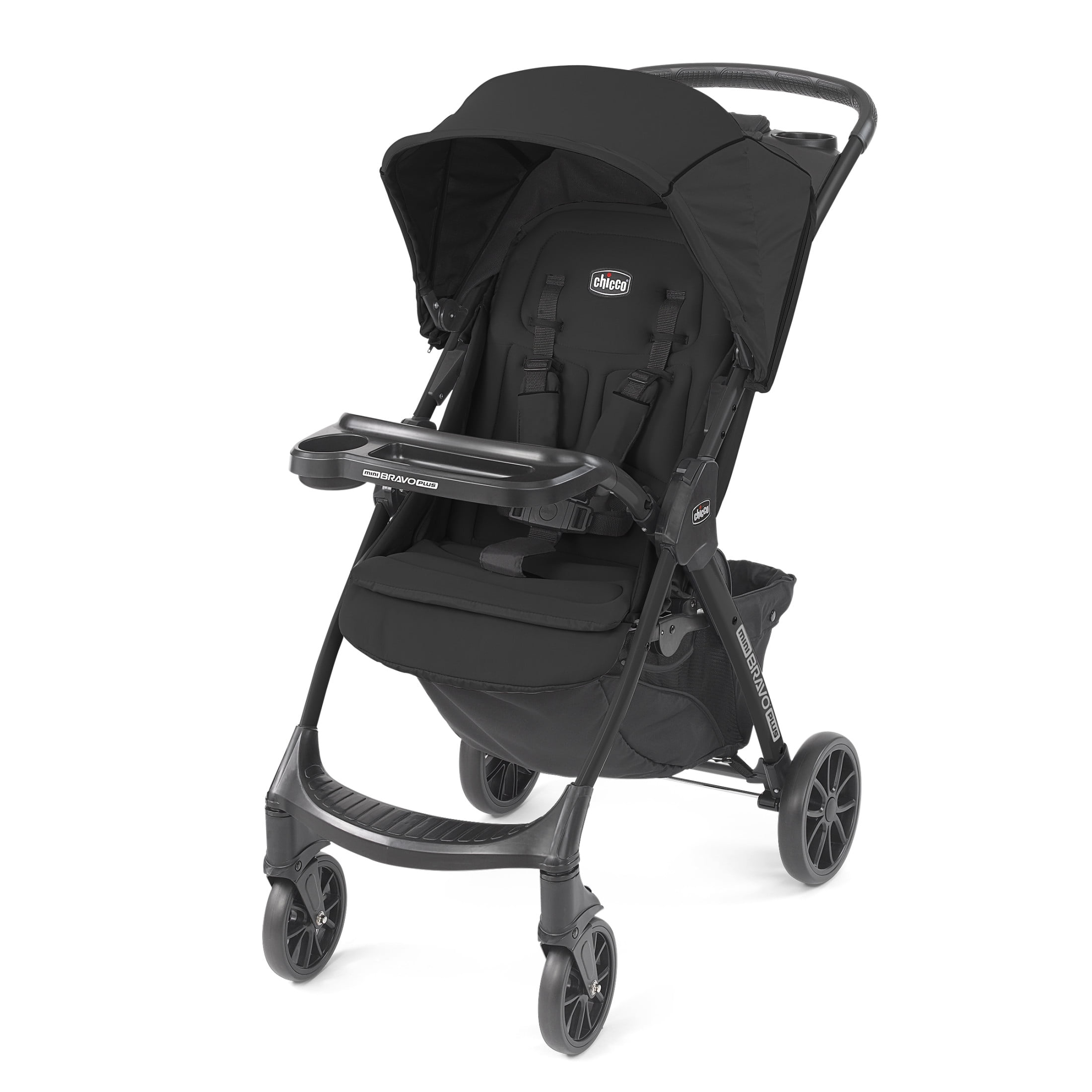 Chicco Mini Bravo Plus Lightweight Stroller - Storm (Black), New