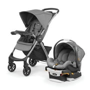 Chicco Mini Bravo Plus Travel System Stroller with KeyFit 30 Infant Car Seat - Slate (Grey), New