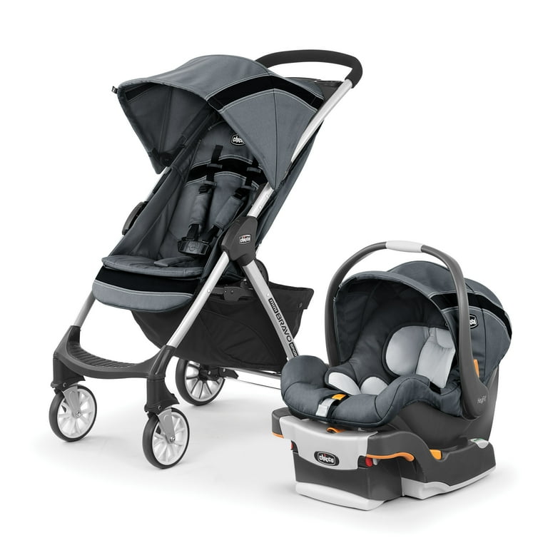 Chicco Mini Bravo Sport Travel System Carbon (Grey), New