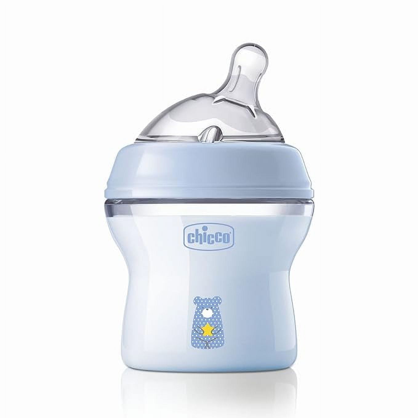 Chicco Natural Feeling Baby Milk Feeding Bottle with Wide Neck