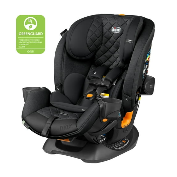 Chicco OneFit™ Max ClearTex® All-in-One Convertible Car Seat - Energy (Black), New