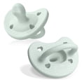 thumbnail image 1 of Chicco PhysioForma® Luxe One-Piece Silicone Pacifier, 0-6 Months, 2pk  - Mint, New, 1 of 9