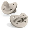 thumbnail image 1 of Chicco PhysioForma® Luxe One-Piece Silicone Pacifier, 6-16 Months, 2pk - Grey, New, 1 of 11