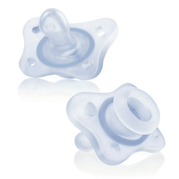 Chicco PhysioForma Mini Orthodontic Pacifier Blue 0-2m 2pk, New
