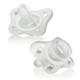 thumbnail image 1 of Chicco PhysioForma Mini Orthodontic Pacifier Clear 0-2m 2pk, New, 1 of 8
