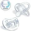 Chicco PhysioForma® Orthodontic One-Piece Silicone Pacifier, 2-Pack, 0-6m -