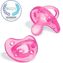 Chicco PhysioForma® Orthodontic One-Piece Silicone Pacifier, 2-Pack, 16-24m - Pink