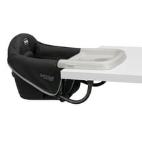 Chicco QuickSeat Table Hook-on Chair with Snap-on Tray - Graphite (Grey), New