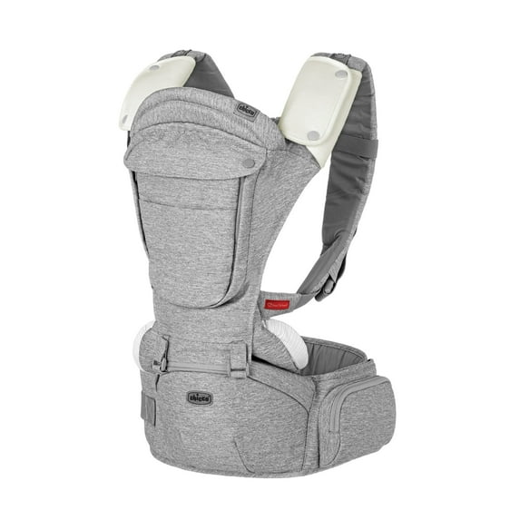Chicco SideKick Plus 3-in-1 Hip Seat Baby Carrier, Infant Carrier, Hip Seat Carrier, Hip Seat - Titanium (Grey), New