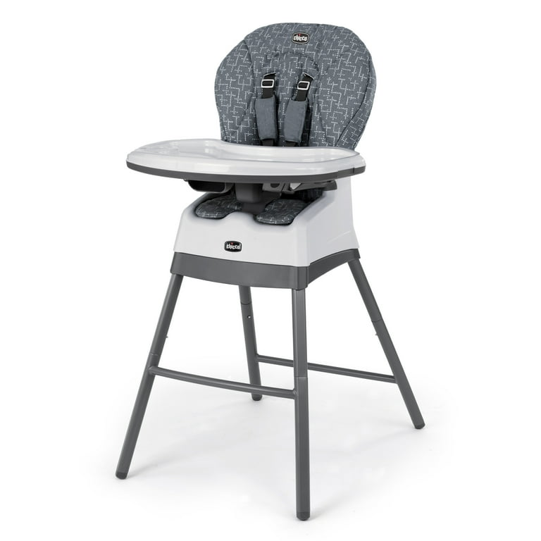 Chicco Stack 1 2 3 High Chair Dots Grey