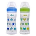thumbnail image 1 of Chicco Well-Being Bipack 250 ml Feeding Bottle (Blue & Green), 1 of 1