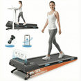 thumbnail image 1 of Chiccushion Auto Incline Treadmill, 3.5hp, 450 lbs, 0.6-6.8 mph Speed, 12 Percent Incline,Remote Control, Led Display & App Connect for Home Use, 1 of 8
