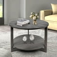 thumbnail image 1 of Chicgrowth Small Gary Round Table Coffee Tables with Storage Coffee Tables For Living Room, 1 of 5