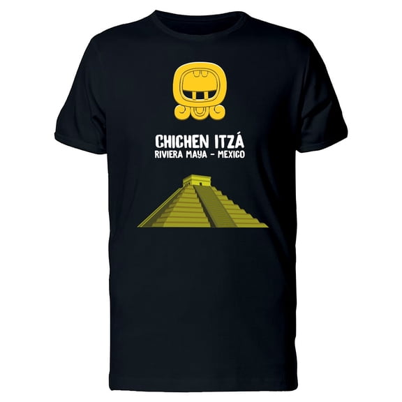 Chichen Itza Riviera Maya T-Shirt Men -Image by Shutterstock, Male Small