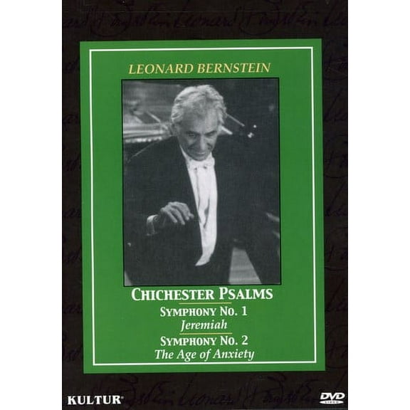 Chichester Psalms / Symphony 1 & 2 (DVD)