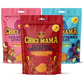 Chici Mama Dried Mango Bites Starter Pack, 4 oz, 3 Pack