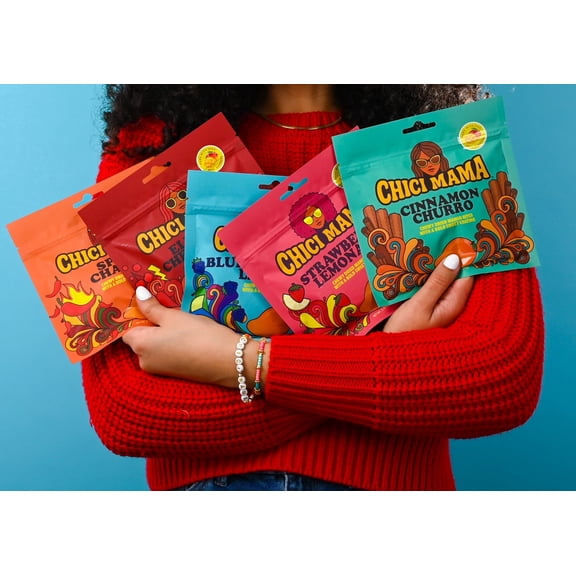 Chici Mama Dried Mango Bites Variety Pack, 4 oz, 5 Pack