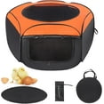 thumbnail image 1 of Chick Brooder Box, Upgrade Double Door Brooder Box for Chick Starter Kit, Pop-Up Baby Chicken Pen Supplies Brooding Up to 15 Baby Chick, Duck and Quail, 1 of 7