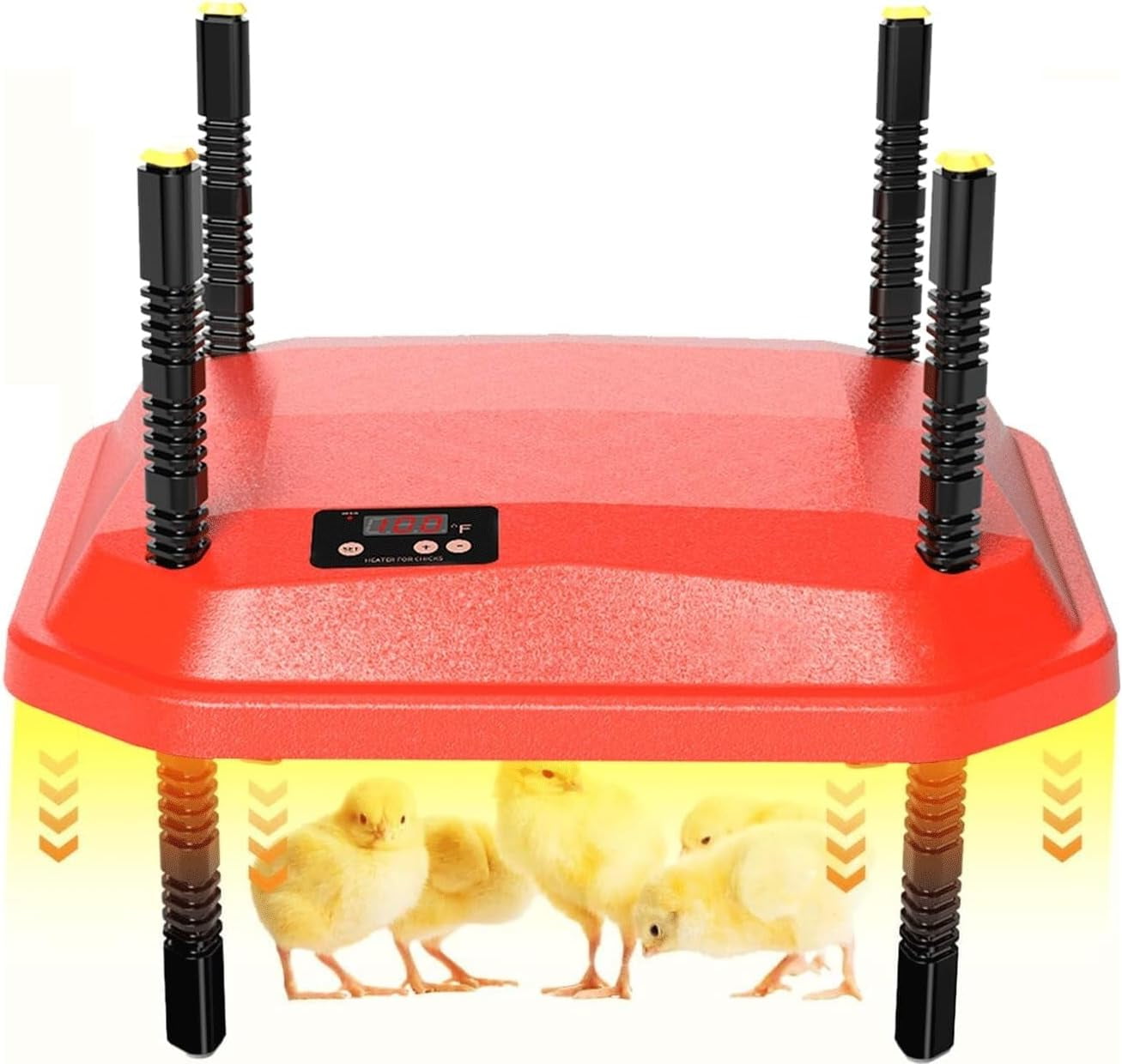 Chick Brooder Heating Plate, Brooder Heater for Chicks, Adjustable ...
