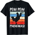 thumbnail image 1 of Chick Chick Madafakas Chicken Funny Rooster Cock Farmer Gift T-Shirt, 1 of 5