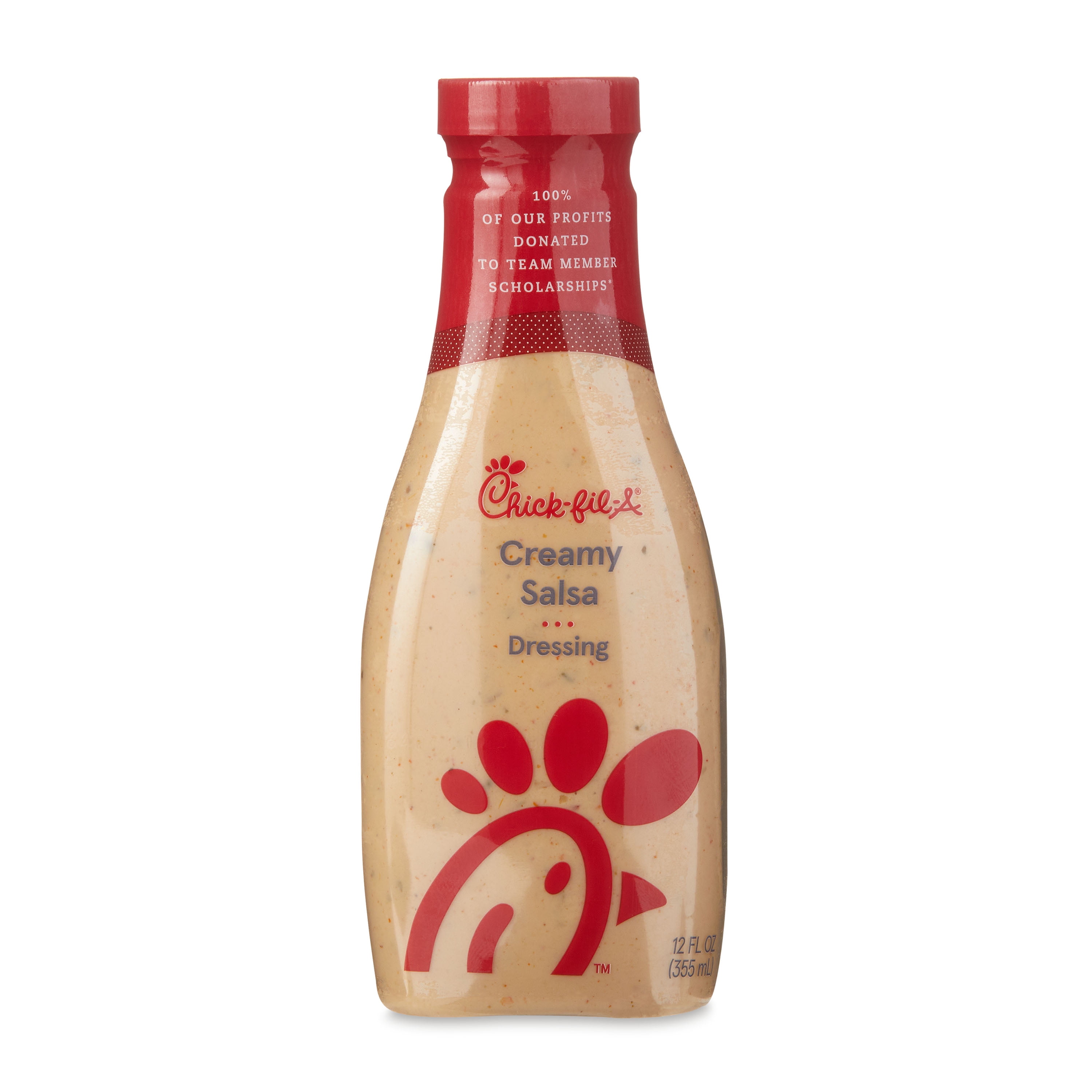 Chick-Fil-A Creamy Salsa Refrigerated Salad Dressing, 12 Fluid oz Bottle, Fresh
