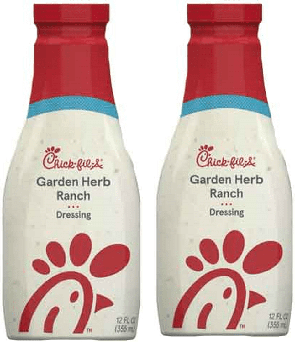 ChickFilA Garden Herb Ranch Salad Dressing, 2Pack 12 oz. Bottles