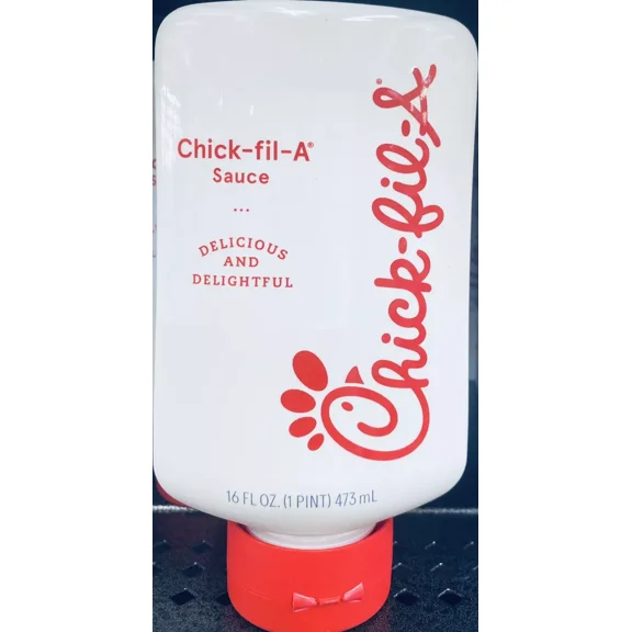 Chick-Fil-A REGULAR Dipping Sauce 16 Fl Oz Squeeze Bottle - DISPLAY READY