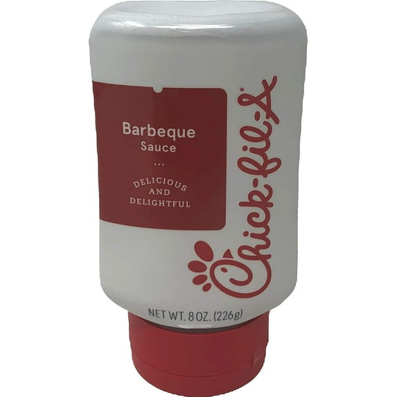 Chick-Fil-A Sauce 8 oz. Squeeze Bottle - Resealable Container For Dipping, Drizzling, and Marinades (Barbecue)