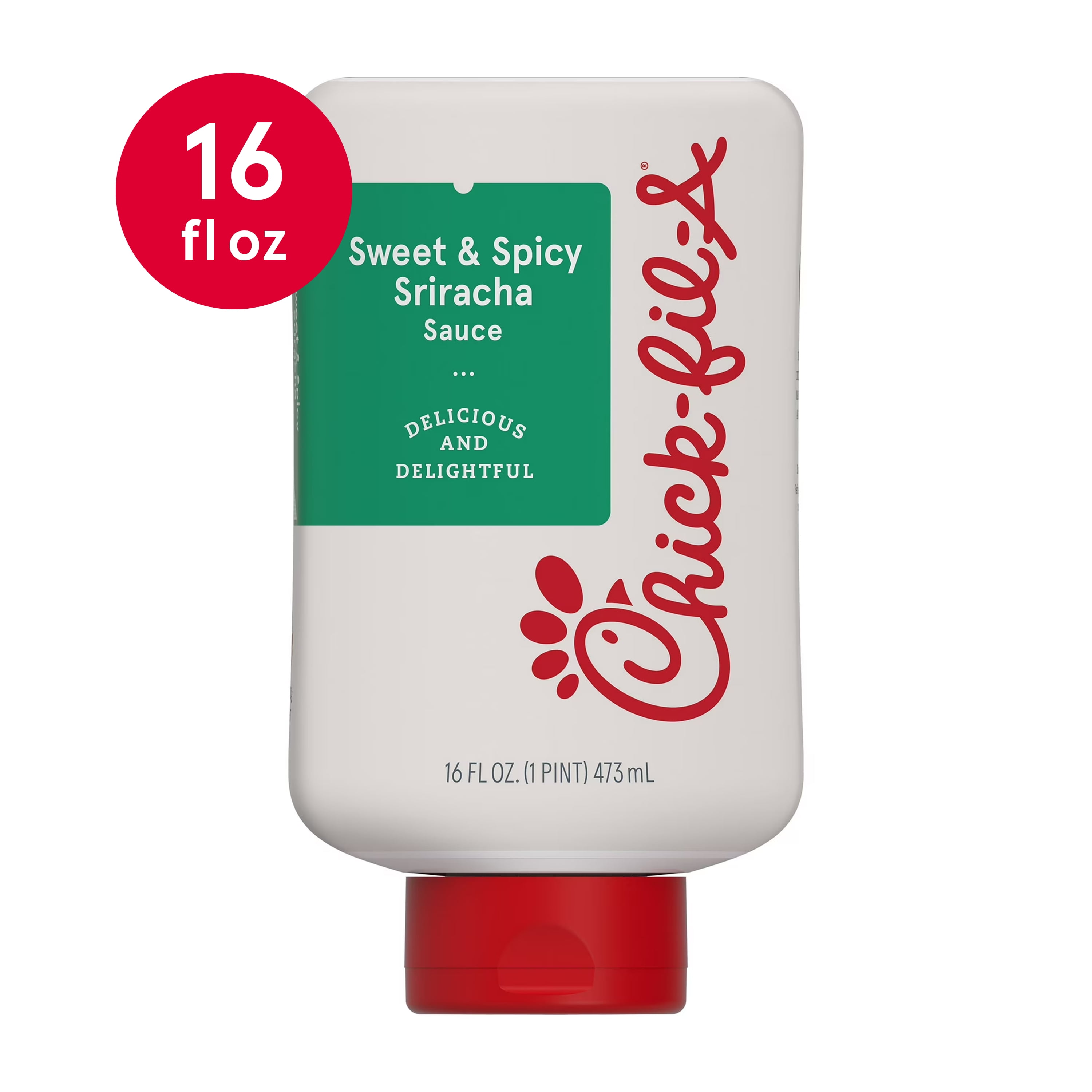 Chick-fil-A Sweet & Spicy Sriracha Sauce 16 fl oz Squeeze Bottle
