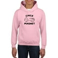 thumbnail image 1 of Chick Magnet Hoodie Juniors -Smartprints Designs,  Large, 1 of 4