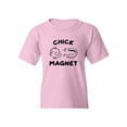 thumbnail image 1 of Chick Magnet T-Shirt Juniors -Smartprints Designs,  x-Small, 1 of 4