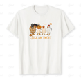 thumbnail image 1 of Chick Or Treat Halloween Witch Chicken Pumpkin Season Unisex T-Shirt, up to size 5XL, 1 of 2