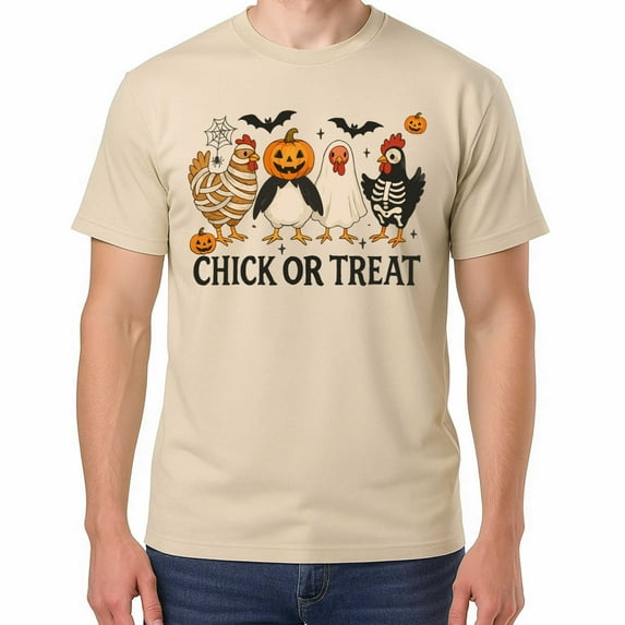 Chick Or Treat Spooky Halloween Chicken – T-Shirt / Hoodie / Sweatshirt – Halloween Fun – Family & Friends