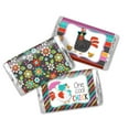 Chick Party Delight Mini Chocolate Bar Wrappers, 45 Fun Stickers for