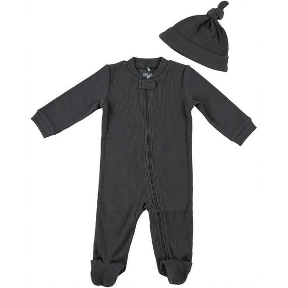 Chick Pea Baby Boy 2 PC Footed Coverall Set, Sizes Newborn-9 Months