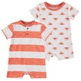 thumbnail image 1 of Chick Pea Baby Boy 2 Pk Rompers, Sizes Newborn-9 Months, 1 of 2