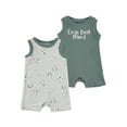 thumbnail image 1 of Chick Pea Baby Boy 2 Pk Rompers, Sizes Newborn-9 Months, 1 of 2