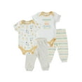 thumbnail image 1 of Chick Pea Baby Boy 4 PC Jogger Set, Sizes Newborn-9 Months, 1 of 2